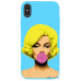 Чохол-накладка TOTO Matt TPU 2mm Print Case Apple iPhone XS Max #44 Monro Sky Blue — інтернет магазин All-Ok. фото 1