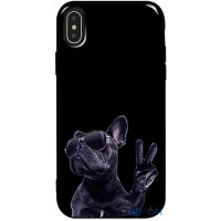 Чохол-накладка TOTO Pure TPU 2mm Print Case Apple iPhone XS Max #80 Cooldog Black