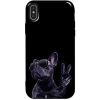Чохол-накладка TOTO Pure TPU 2mm Print Case Apple iPhone XS Max #80 Cooldog Black