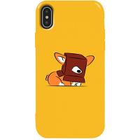 Чохол-накладка TOTO Pure TPU 2mm Print Case Apple iPhone XS Max #31 Korgi Yellow