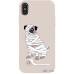 Чохол-накладка TOTO Pure TPU 2mm Print Case Apple iPhone X/XS #15 Dog Mumiya Stone — інтернет магазин All-Ok. фото 1