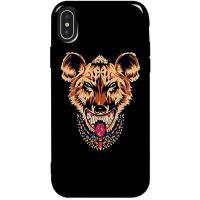 Чохол-накладка TOTO Pure TPU 2mm Print Case Apple iPhone X/XS #26 Hyena Black