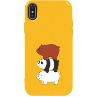 Чохол-накладка TOTO Pure TPU 2mm Print Case Apple iPhone X/XS #31 Korgi Yellow
