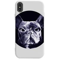 Чохол-накладка TOTO Pure TPU 2mm Print Case Apple iPhone X/XS #74 Dogbz White