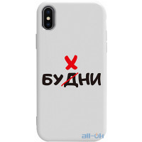 Чохол-накладка TOTO Pure TPU 2mm Print Case Apple iPhone X/XS #73 Buhni White