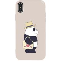 Чохол-накладка TOTO Pure TPU 2mm Print Case Apple iPhone X/XS #69 Pandabag Stone