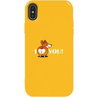 Чохол-накладка TOTO Pure TPU 2mm Print Case Apple iPhone X/XS #68 Korgias Yellow