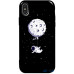 Чохол-накладка TOTO Pure TPU 2mm Print Case Apple iPhone X/XS #47 Space Moon Black — інтернет магазин All-Ok. фото 1