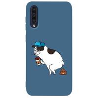 Чохол-накладка TOTO Matt TPU 2mm Print Case Samsung Galaxy A30s/A50/A50s #50 Mops Kak Navy Blue