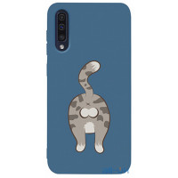 Чохол-накладка TOTO Matt TPU 2mm Print Case Samsung Galaxy A30s/A50/A50s #62 Catzad Navy Blue