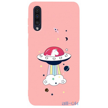 Чохол-накладка TOTO Matt TPU 2mm Print Case Samsung Galaxy A30s/A50/A50s #17 Ufo Pink