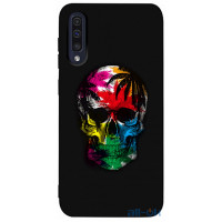 Чохол-накладка TOTO Matt TPU 2mm Print Case Samsung Galaxy A30s/A50/A50s #29 Skull Black