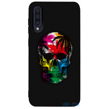 Чохол-накладка TOTO Matt TPU 2mm Print Case Samsung Galaxy A30s/A50/A50s #29 Skull Black