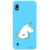 Чохол-накладка TOTO Matt TPU 2mm Print Case Samsung Galaxy A10 #1 Unicorn Circle Sky Blue — інтернет магазин All-Ok. фото 1