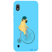 Чохол-накладка TOTO Matt TPU 2mm Print Case Samsung Galaxy A10 #10 Dog Ride Sky Blue