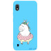 Чохол-накладка TOTO Matt TPU 2mm Print Case Samsung Galaxy A10 #3 Unicorn Donut Sky Blue — інтернет магазин All-Ok. фото 1