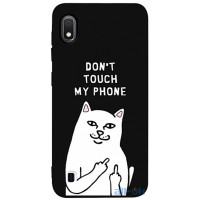 Чохол-накладка TOTO Matt TPU 2mm Print Case Samsung Galaxy A10 #58 Cat Dontouch Black