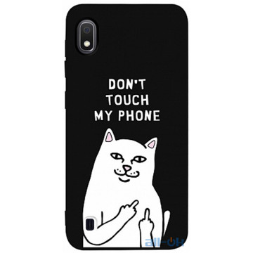 Чохол-накладка TOTO Matt TPU 2mm Print Case Samsung Galaxy A10 #58 Cat Dontouch Black