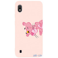Чохол-накладка TOTO Matt TPU 2mm Print Case Samsung Galaxy A10 #54 Pink Pantera Sand pink