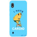 Чохол-накладка TOTO Matt TPU 2mm Print Case Samsung Galaxy A10 #5 Hate Cardio Sky Blue — інтернет магазин All-Ok. фото 1