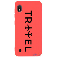 Чохол-накладка TOTO Matt TPU 2mm Print Case Samsung Galaxy A10 #45 Travel Orange