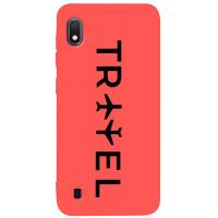 Чохол-накладка TOTO Matt TPU 2mm Print Case Samsung Galaxy A10 #45 Travel Orange