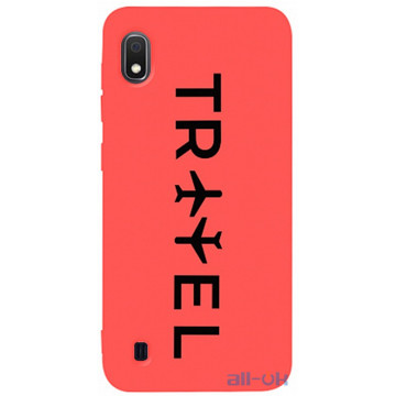 Чохол-накладка TOTO Matt TPU 2mm Print Case Samsung Galaxy A10 #45 Travel Orange