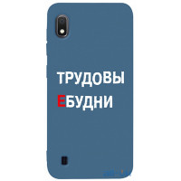 Чохол-накладка TOTO Matt TPU 2mm Print Case Samsung Galaxy A10 #78 Budni Navy Blue
