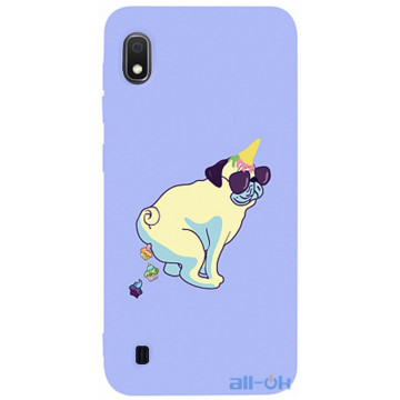 Чохол-накладка TOTO Matt TPU 2mm Print Case Samsung Galaxy A10 #77 Kakedog Light Purple