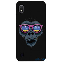 Чохол-накладка TOTO Matt TPU 2mm Print Case Samsung Galaxy A10 #67 Monkey Glass Black