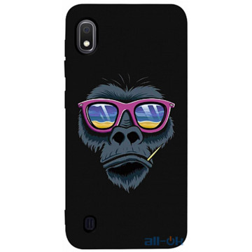 Чохол-накладка TOTO Matt TPU 2mm Print Case Samsung Galaxy A10 #67 Monkey Glass Black