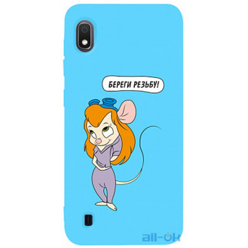 Чохол-накладка TOTO Matt TPU 2mm Print Case Samsung Galaxy A10 #72 Rezba Sky Blue