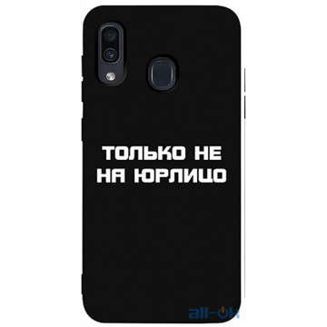 Чохол-накладка TOTO Matt TPU 2mm Print Case Samsung Galaxy A20/A30 #65 Yurlico Black