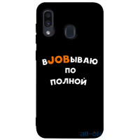 Чохол-накладка TOTO Matt TPU 2mm Print Case Samsung Galaxy A20/A30 #21 Job Black
