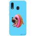 Чохол-накладка TOTO Matt TPU 2mm Print Case Samsung Galaxy A20/A30 #34 Dog Donat Sky Blue — інтернет магазин All-Ok. фото 1