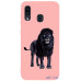 Чохол-накладка TOTO Matt TPU 2mm Print Case Samsung Galaxy A20/A30 #36 Blacklion Pink — інтернет магазин All-Ok. фото 1