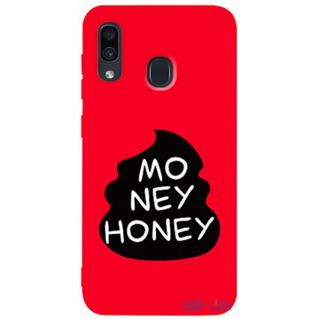 Чохол-накладка TOTO Matt TPU 2mm Print Case Samsung Galaxy A20/A30 #43 Moneyhoney Red