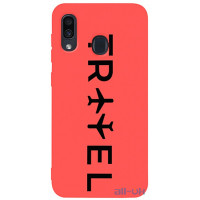 Чохол-накладка TOTO Matt TPU 2mm Print Case Samsung Galaxy A20/A30 #45 Travel Orange