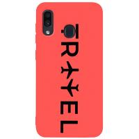 Чохол-накладка TOTO Matt TPU 2mm Print Case Samsung Galaxy A20/A30 #45 Travel Orange
