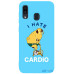 Чохол-накладка TOTO Matt TPU 2mm Print Case Samsung Galaxy A20/A30 #5 Hate Cardio Sky Blue — інтернет магазин All-Ok. фото 1