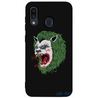 Чохол-накладка TOTO Matt TPU 2mm Print Case Samsung Galaxy A20/A30 #12 Green Lion Black