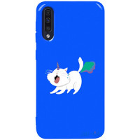 Чохол-накладка TOTO Pure TPU 2mm Print Case Samsung Galaxy A30s/A50/A50s #6 Cat Puk Blue