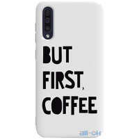 Чохол-накладка TOTO Pure TPU 2mm Print Case Samsung Galaxy A30s/A50/A50s #41 First Coffee White