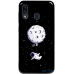 Чохол-накладка TOTO Pure TPU 2mm Print Case Samsung Galaxy A20/A30 #47 Space Moon Black — інтернет магазин All-Ok. фото 1