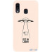 Чохол-накладка TOTO Pure TPU 2mm Print Case Samsung Galaxy A20/A30 #70 Get Loser Sand pink — інтернет магазин All-Ok. фото 1