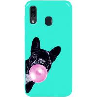 Чохол-накладка TOTO Pure TPU 2mm Print Case Samsung Galaxy A20/A30 #75 Bubbledog Mint