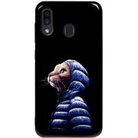 Чохол-накладка TOTO Pure TPU 2mm Print Case Samsung Galaxy A20/A30 #76 Catcoat Black
