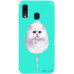 Чохол-накладка TOTO Pure TPU 2mm Print Case Samsung Galaxy A20/A30 #9 Cat Candy Mint — інтернет магазин All-Ok. фото 1