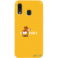 Чохол-накладка TOTO Pure TPU 2mm Print Case Samsung Galaxy A20/A30 #68 Korgias Yellow