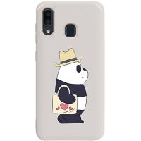 Чохол-накладка TOTO Pure TPU 2mm Print Case Samsung Galaxy A20/A30 #69 Pandabag Stone